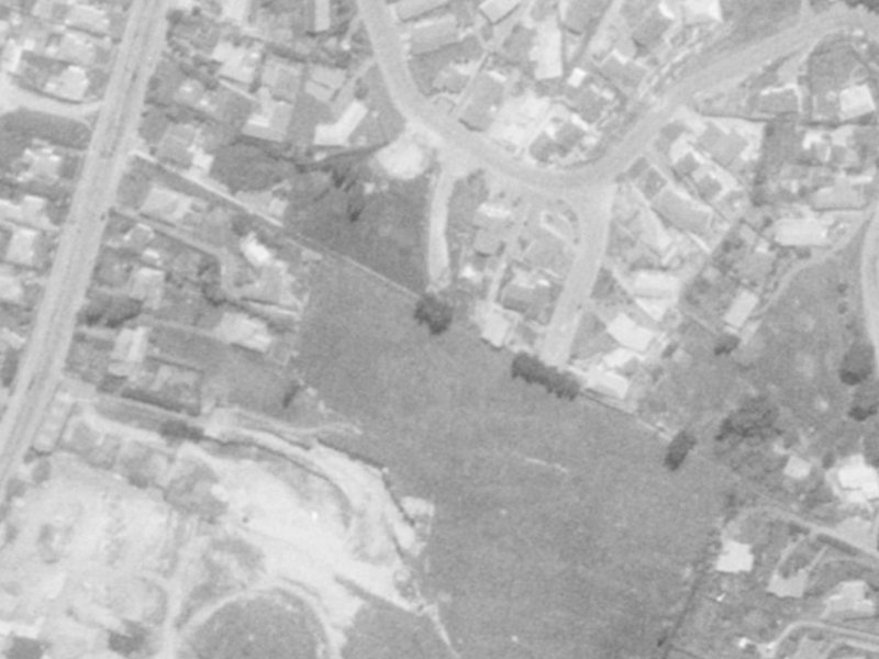 8 Morven Terrace from the air, 1975-1979