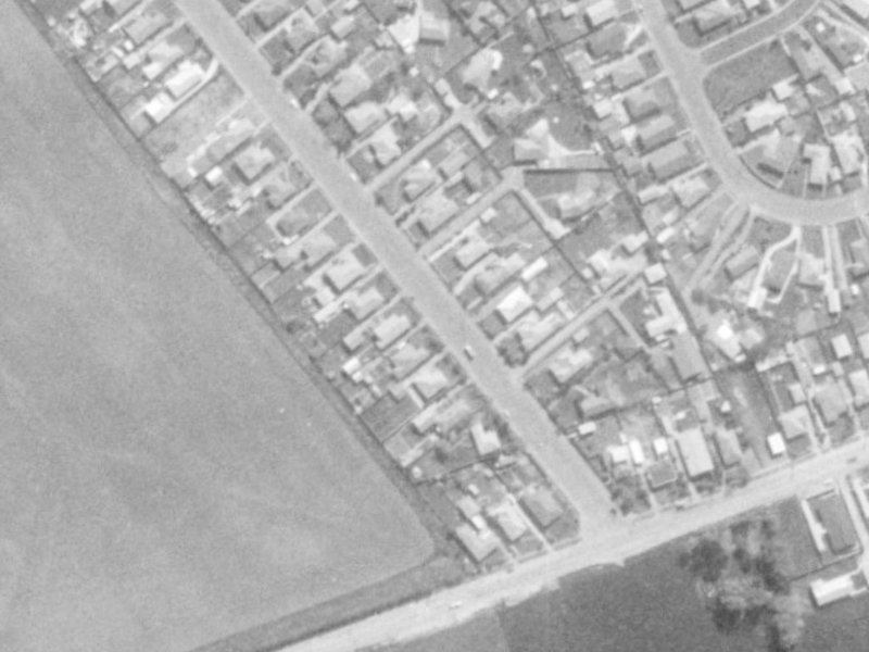 11 Victors Road from the air, 1975-1979