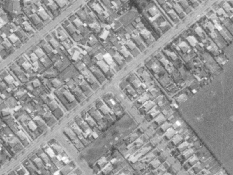 54 Fairview Street from the air, 1975-1979