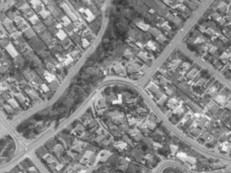 23 Cashmere Road from the air, 1975-1979