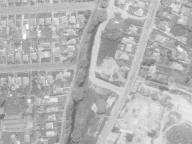 4 Palatine Terrace from the air, 1975-1979