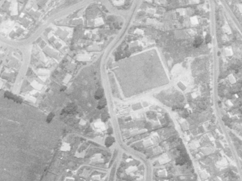 31E Huntsbury Avenue from the air, 1975-1979