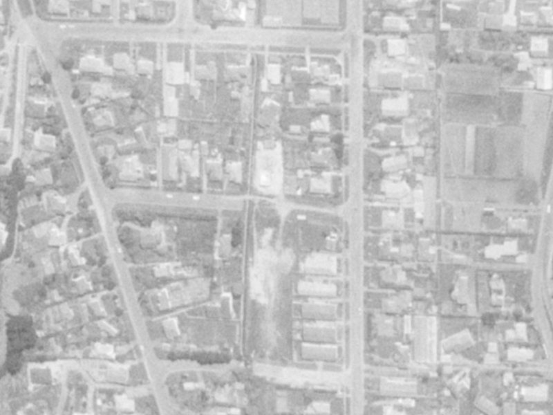 Charlene Place from the air, 1975-1979