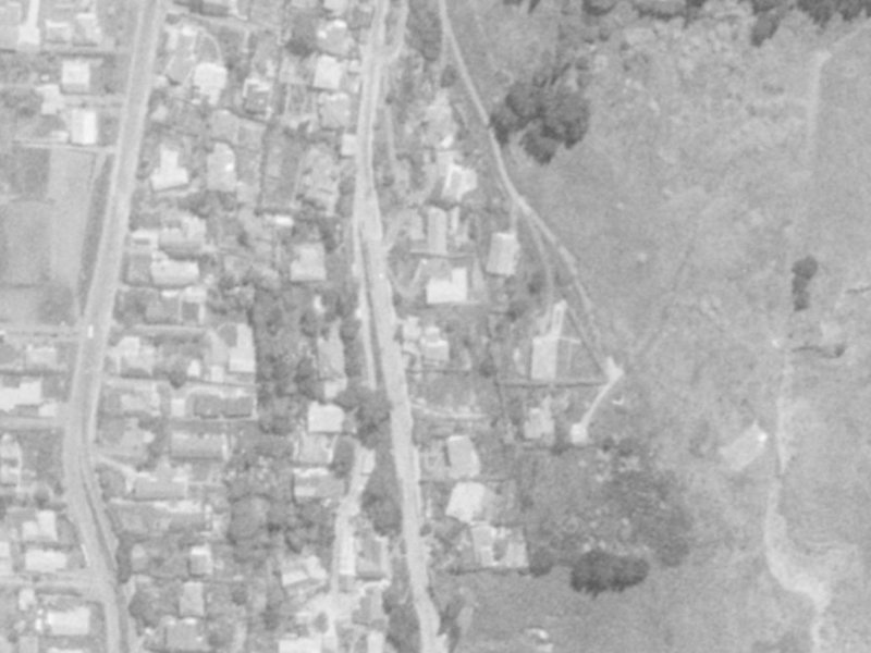 37 Rapaki Road from the air, 1975-1979