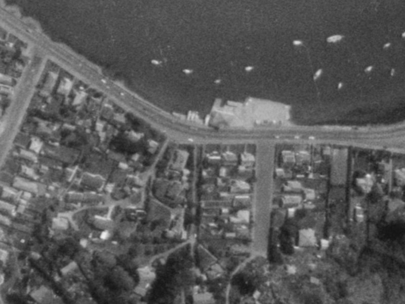237 Main Road from the air, 1975-1979
