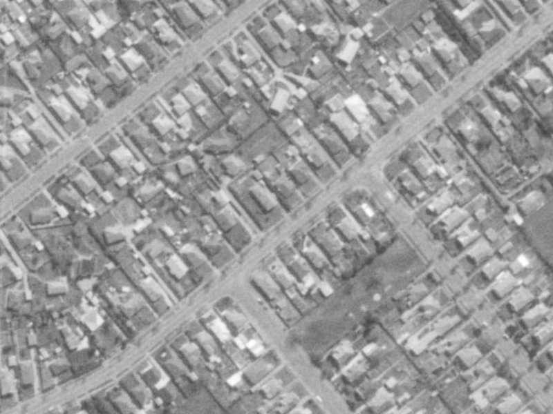 73 Rose Street from the air, 1975-1979