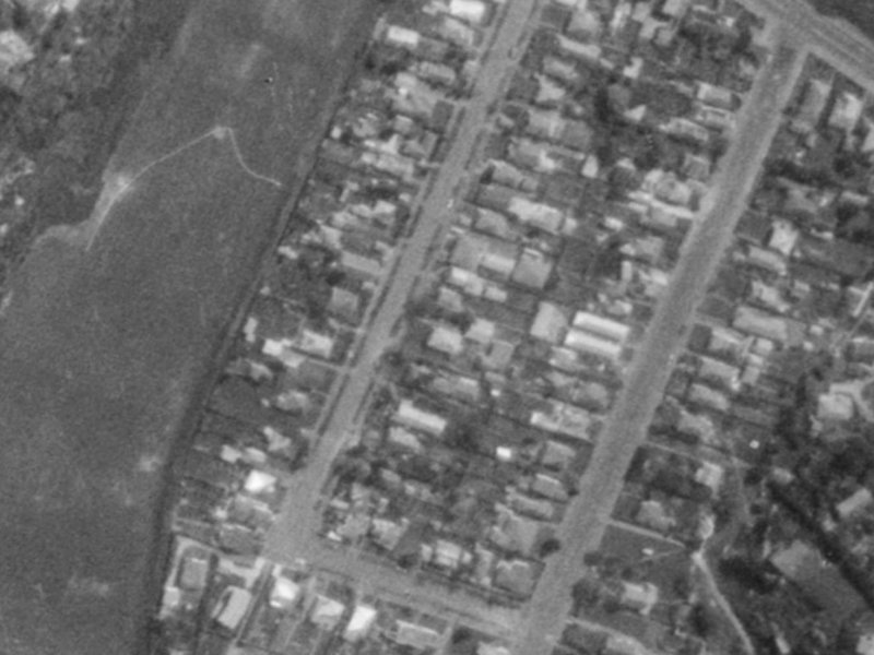 38A Wakatu Avenue from the air, 1975-1979