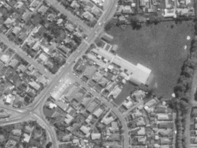 36 Remuera Avenue from the air, 1975-1979