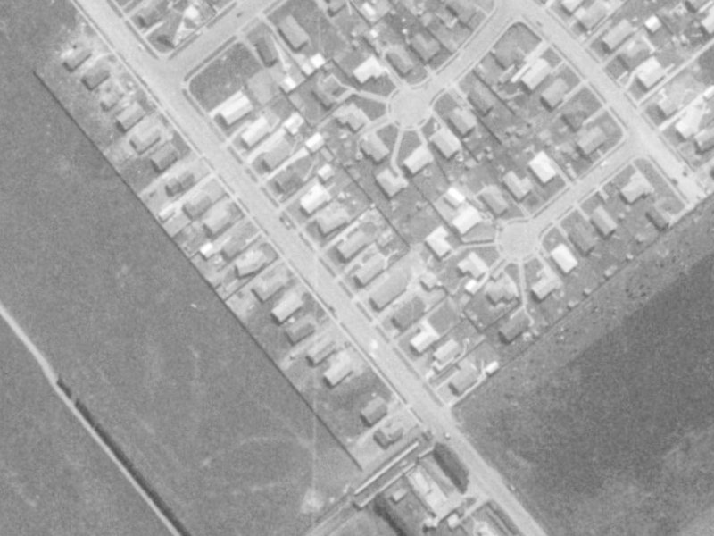 196 Hendersons Road from the air, 1975-1979