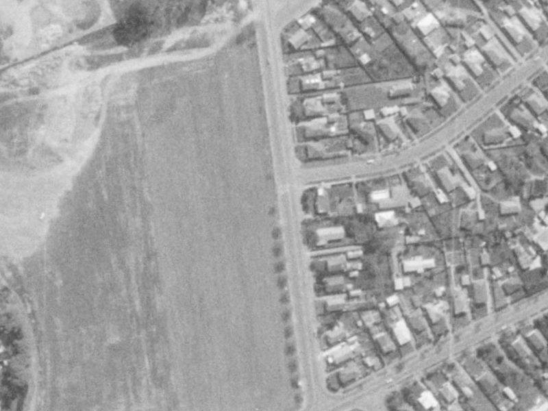 24 Lyttelton Street from the air, 1975-1979