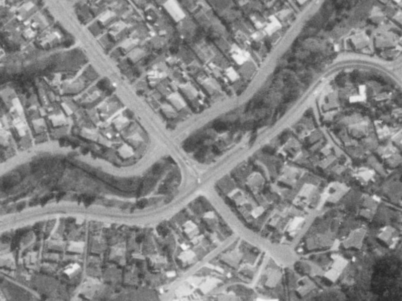 219 Ashgrove Terrace from the air, 1975-1979