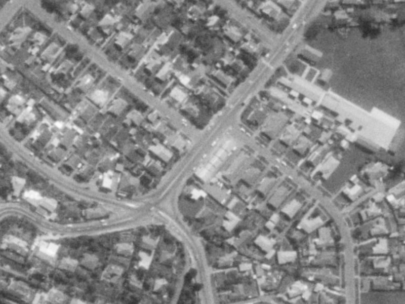 10 Colombo Street from the air, 1975-1979