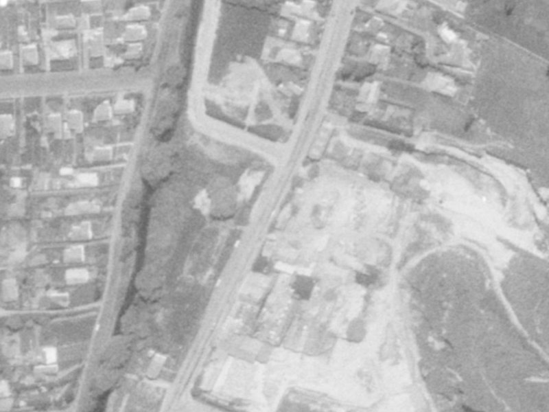 1 Woodlau Rise from the air, 1975-1979