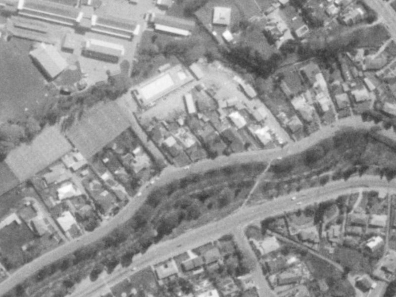 177 Ashgrove Terrace from the air, 1975-1979