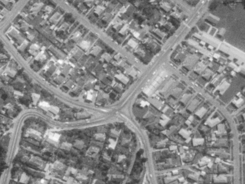 3A Colombo Street from the air, 1975-1979