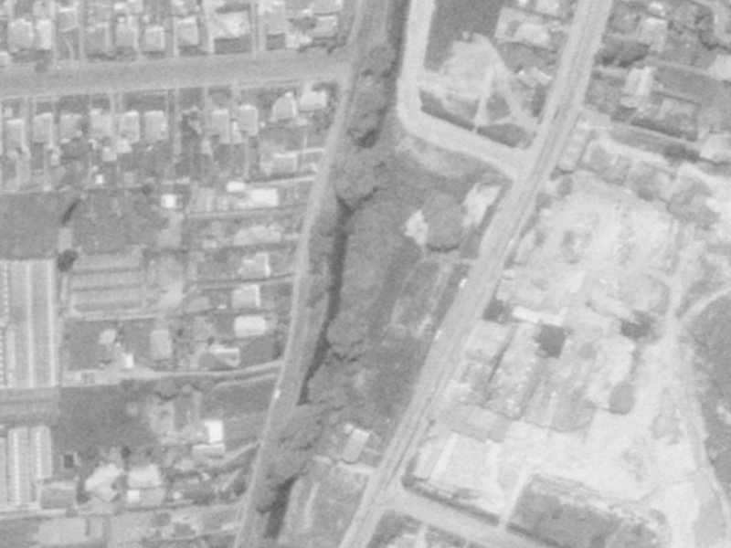 5D Palatine Terrace from the air, 1975-1979