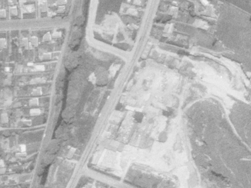 102 Centaurus Road from the air, 1975-1979