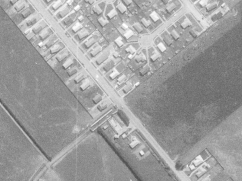 186 Hendersons Road from the air, 1975-1979