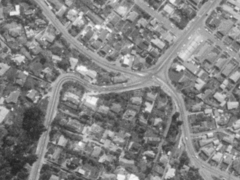 2 Dyers Pass Road from the air, 1975-1979