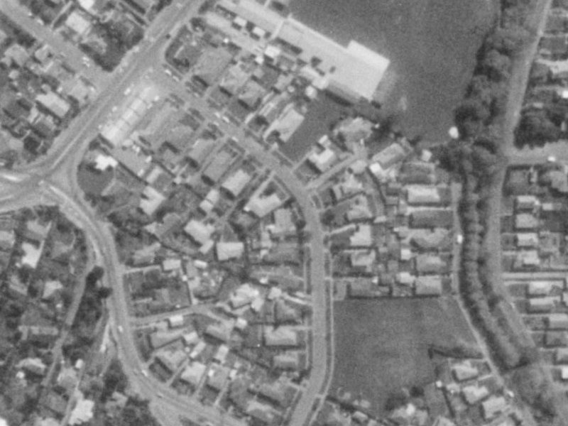 Remuera Avenue from the air, 1975-1979