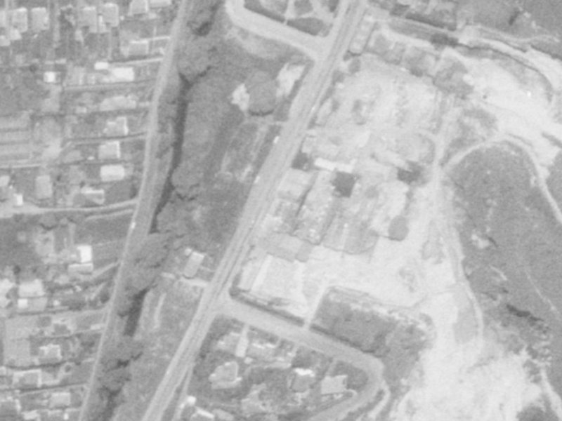 96 Centaurus Road from the air, 1975-1979