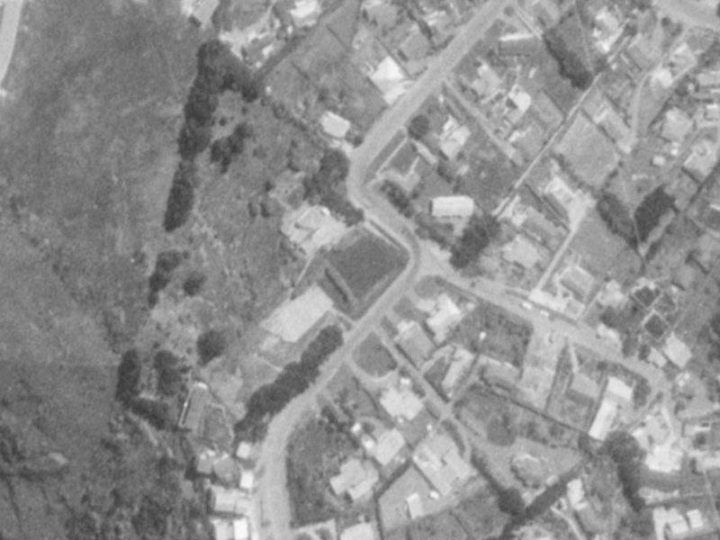 169A Major Hornbrook Road from the air, 1975-1979