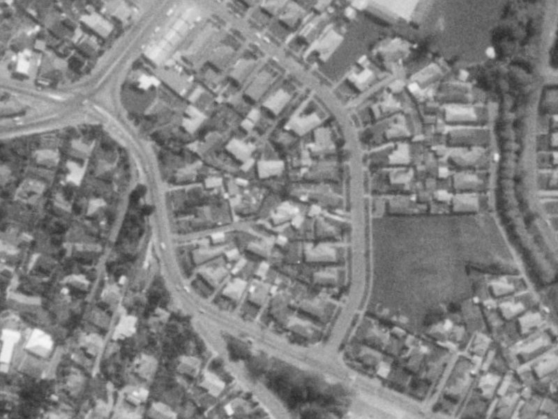 15 Centaurus Road from the air, 1975-1979