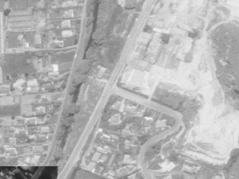 2A Whaka Terrace from the air, 1975-1979