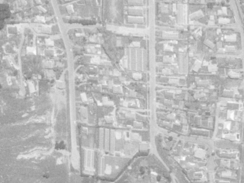 262 /2 Edgeware Road from the air, 1975-1979
