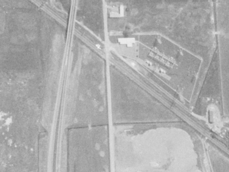 83 Scruttons Road from the air, 1975-1979