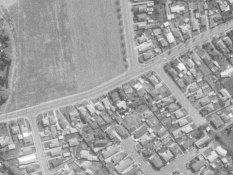 44A Rose Street from the air, 1975-1979