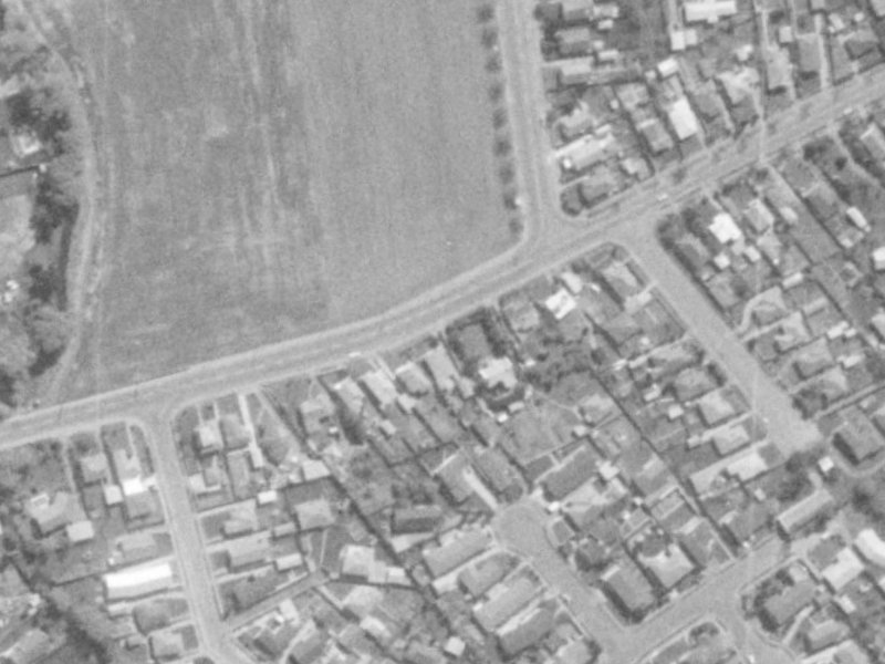 40 Rose Street from the air, 1975-1979
