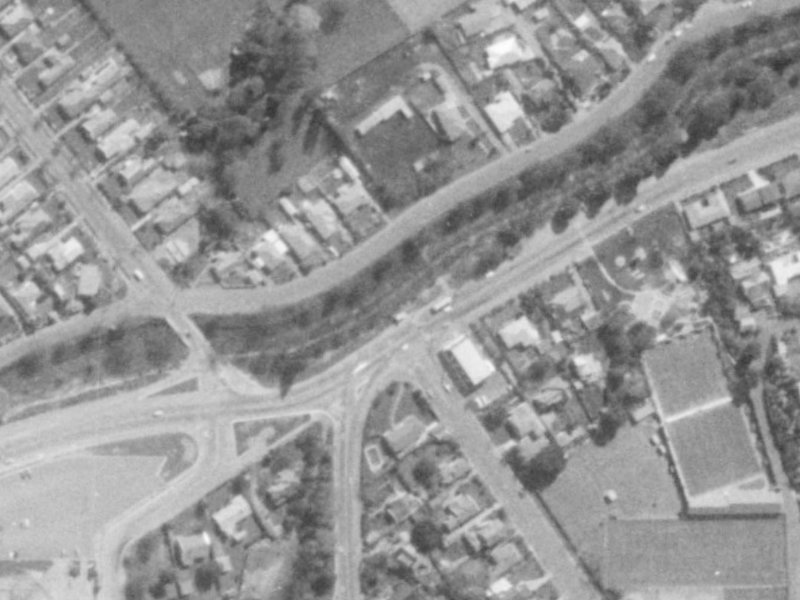 127 Ashgrove Terrace from the air, 1975-1979