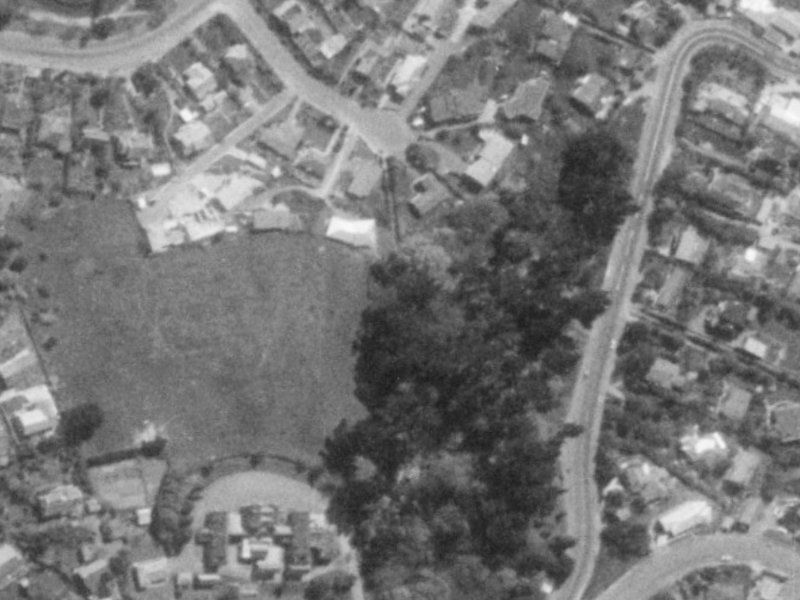 14A Purau Terrace from the air, 1975-1979