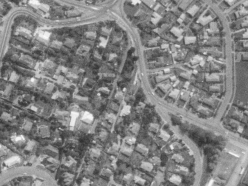 Saint Vincent Terrace from the air, 1975-1979