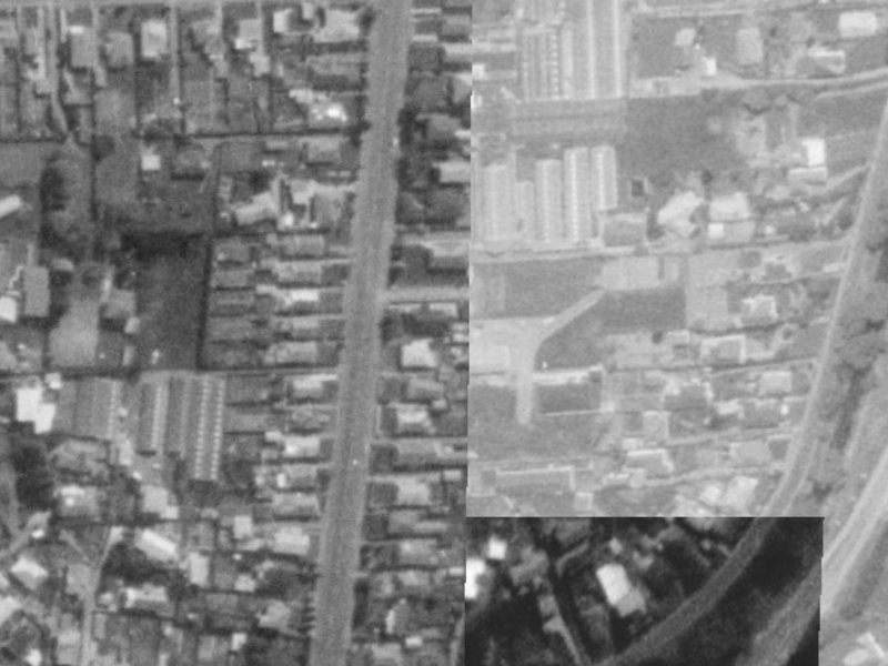 Karen Lane from the air, 1975-1979