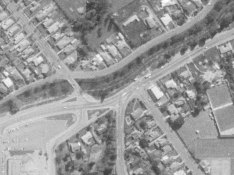 123 Ashgrove Terrace from the air, 1975-1979