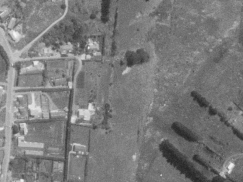 11 Law Lane from the air, 1975-1979