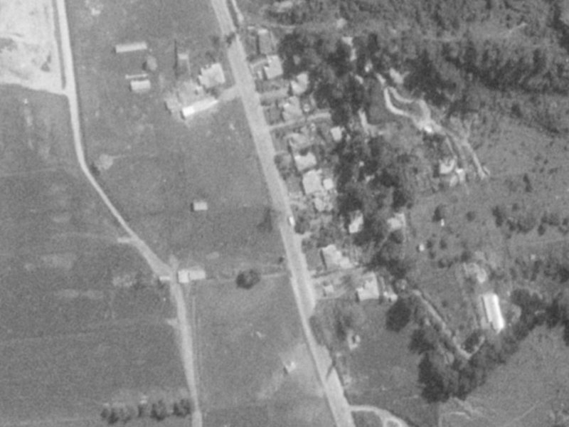 186 Bridle Path Road from the air, 1975-1979