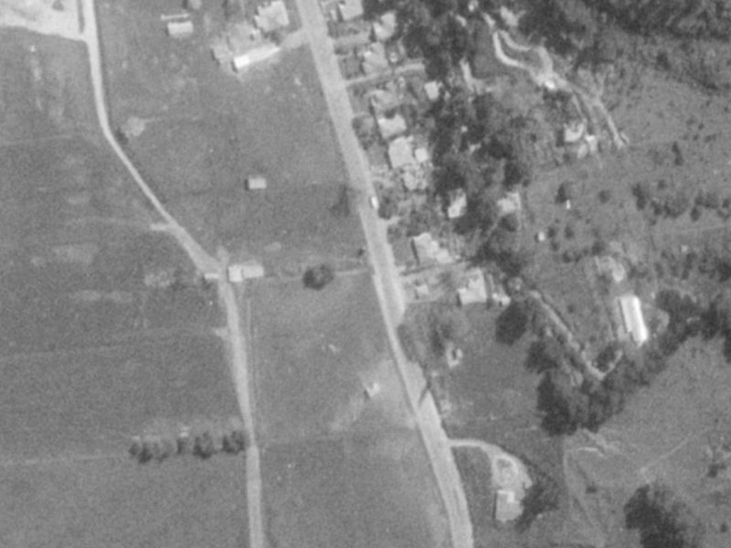 182 Bridle Path Road from the air, 1975-1979