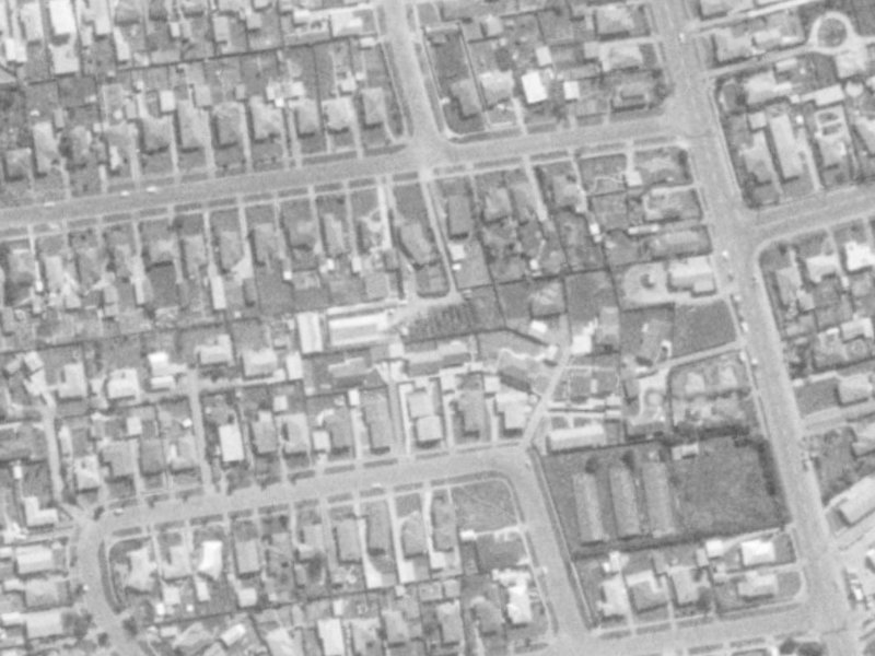 9B Leistrella Road from the air, 1975-1979