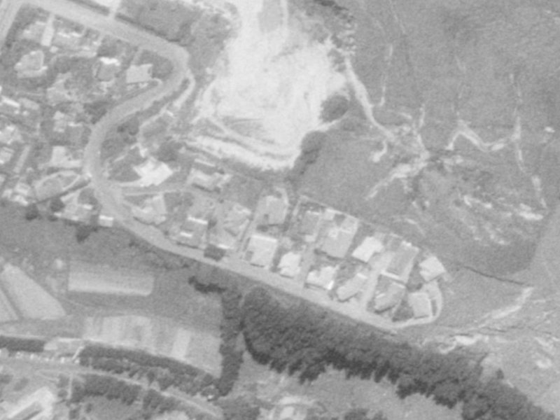 Whaka Terrace from the air, 1975-1979