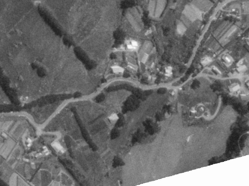 131 Moncks Spur Road from the air, 1975-1979