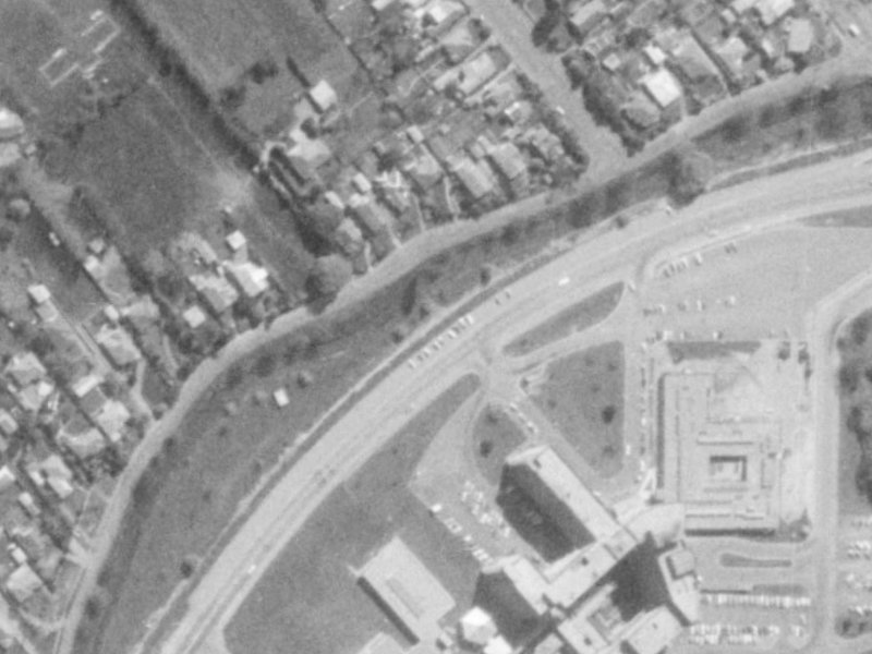 89 Ashgrove Terrace from the air, 1975-1979