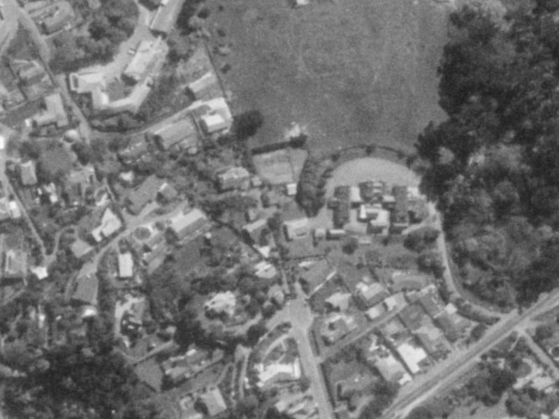 5A Overdale Drive from the air, 1975-1979
