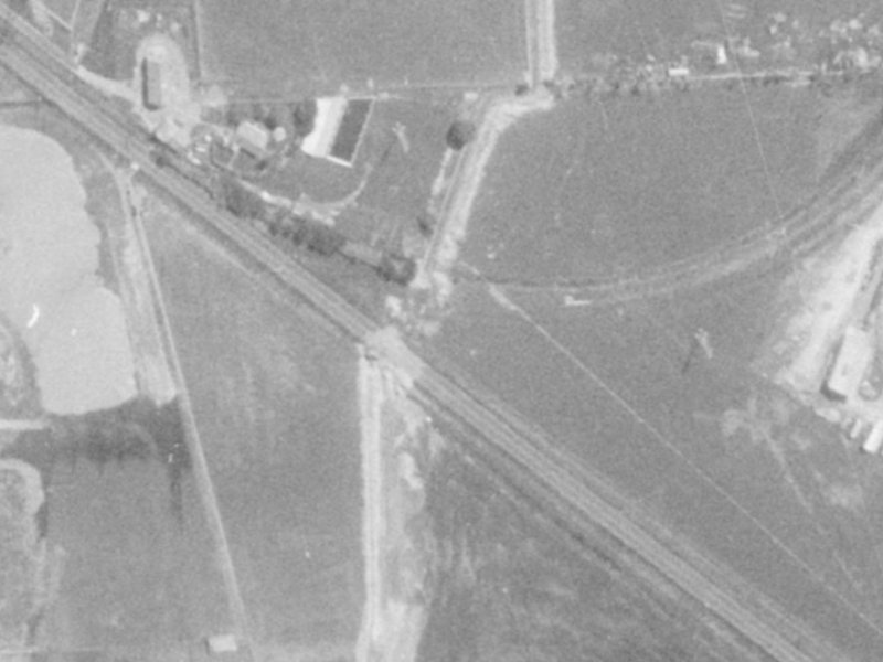 21 Warner Place from the air, 1975-1979