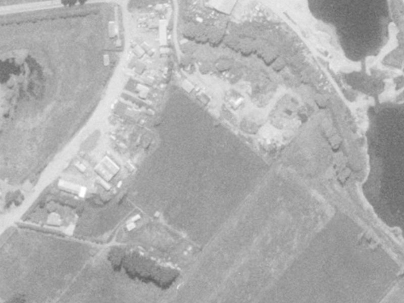 Marquess Avenue from the air, 1975-1979