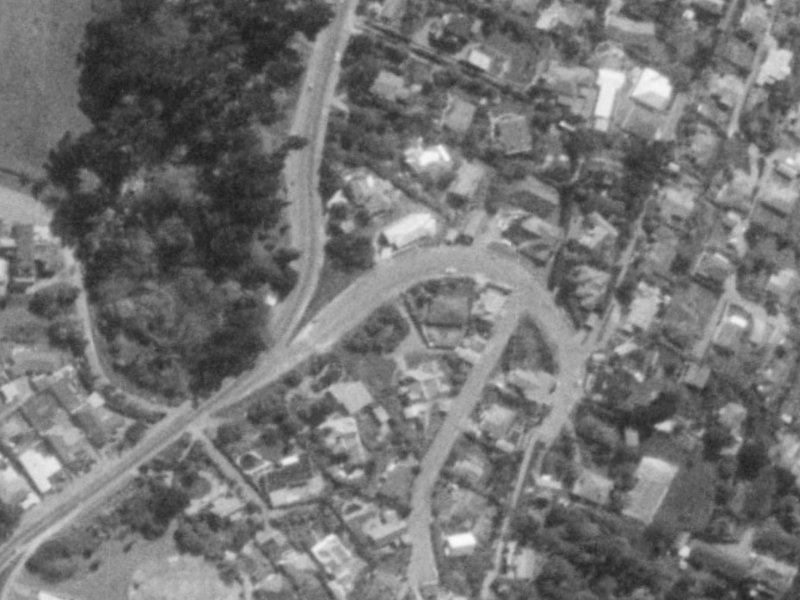 6 Cracroft Terrace from the air, 1975-1979