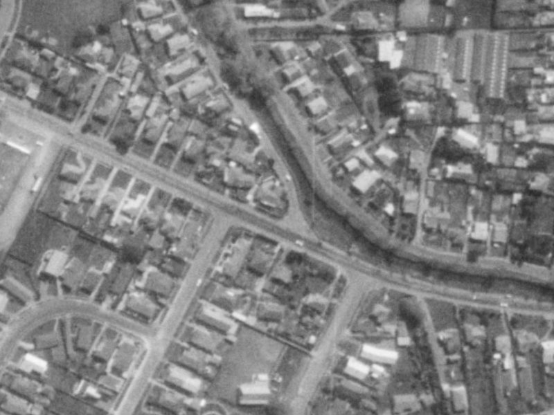 55 Centaurus Road from the air, 1975-1979