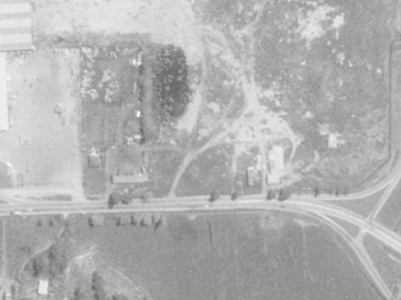 14 Mary Muller Drive from the air, 1975-1979